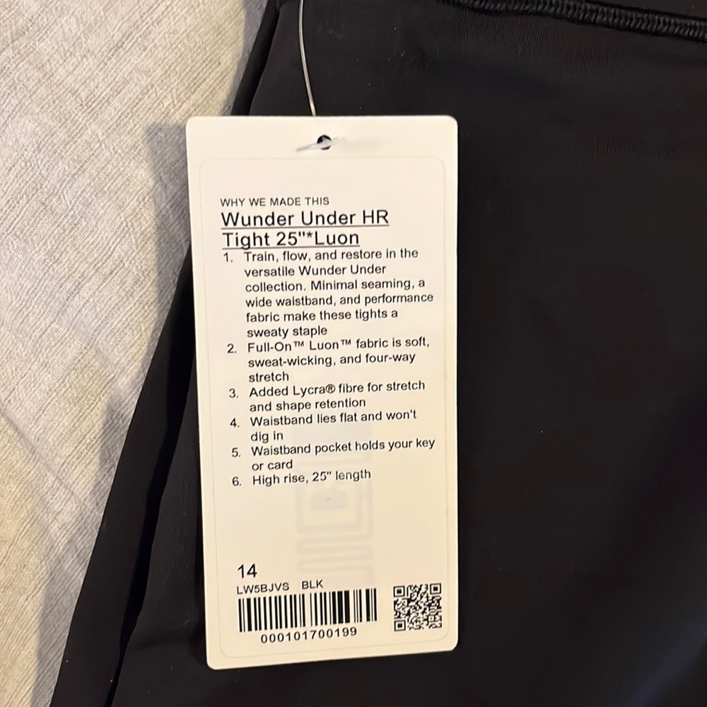Lululemon Wunder Under 25” Legging
